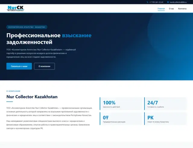 Превью сайта nur-collector.kz